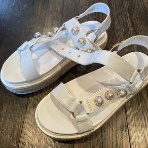 Karl Lagerfeld sandals. Brand new. Size 37